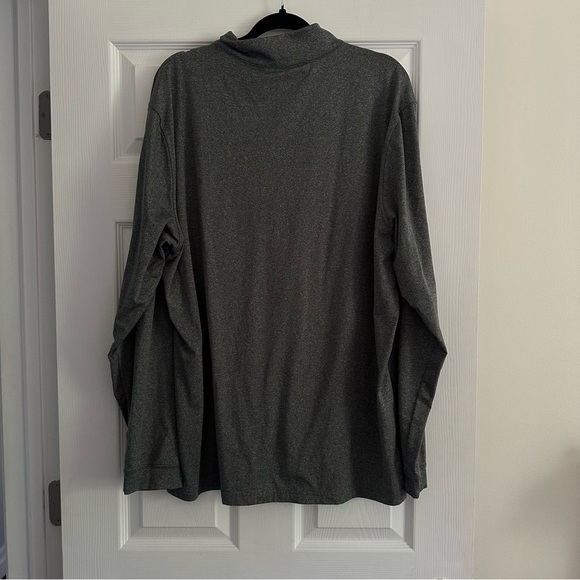 Size XL Men’s Levelwear 1/4 Zip Performance Golf Polo Long Sleeve Shirt - Picture 2 of 5